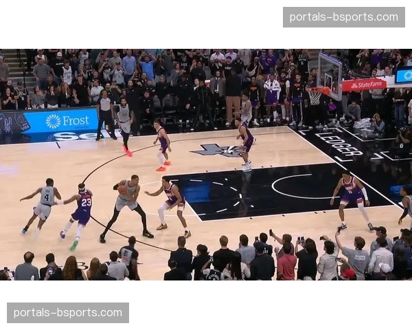 马刺文班亚马压哨绝杀太阳 锁定季后赛席位并展现关键球能力